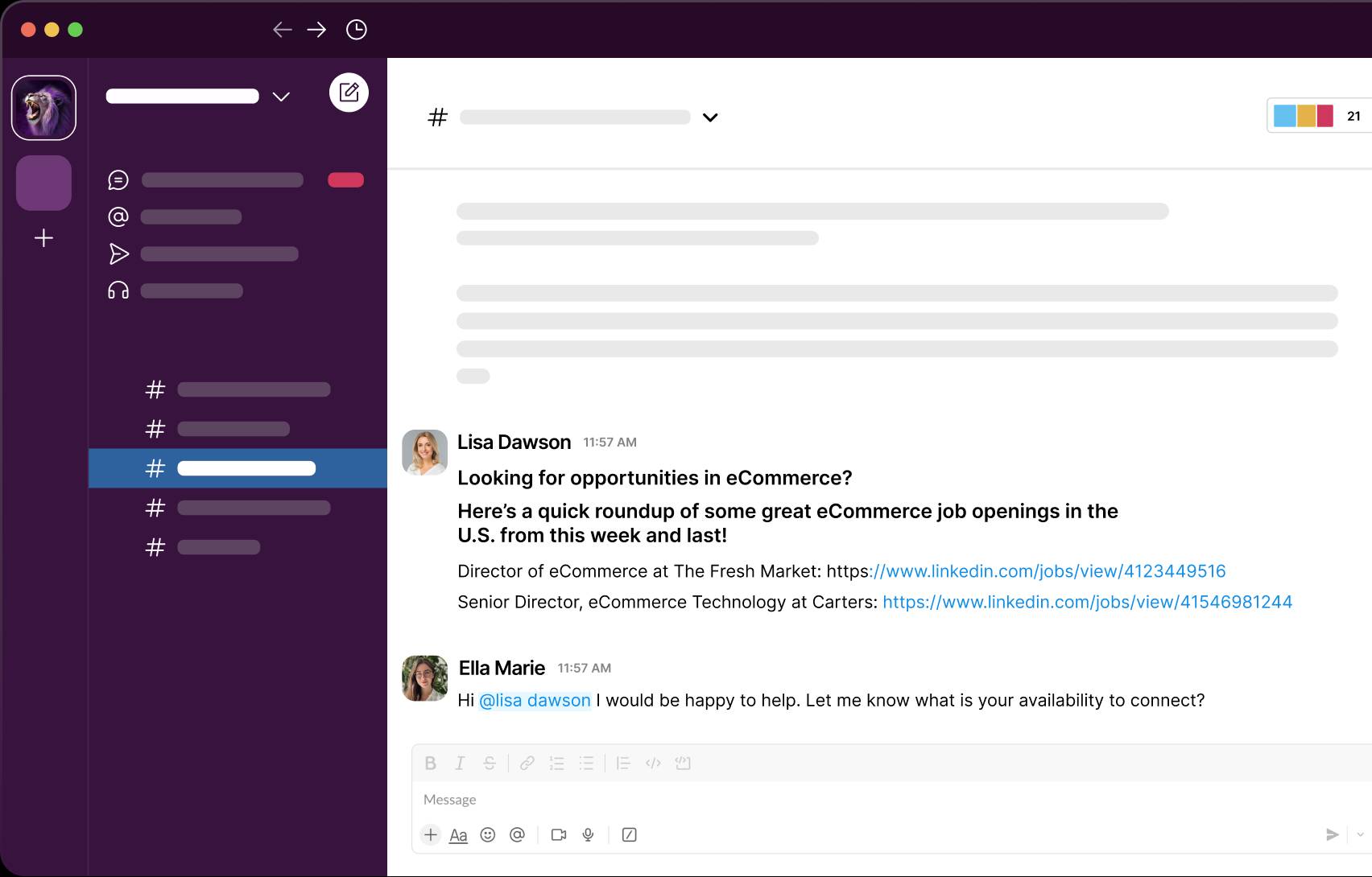 Chat Screenshot